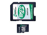 Micro memory MMMICROSDHC4/4GB-SDADAPT
